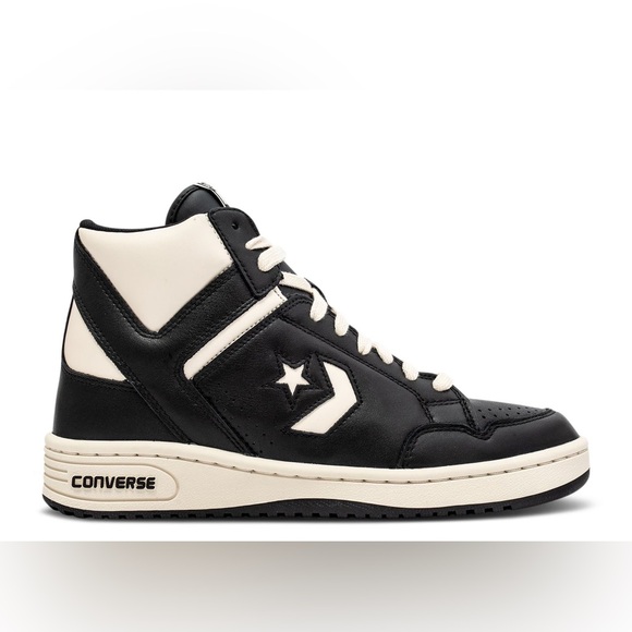 Converse Other - 🆕 Converse Weapon High Black Natural Ivory Sneakers Men’s 9.5 / Women’s 11 NIB